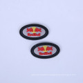 Wholesale Custom Glued Label Soft PVC Badge Rubber Patch Garment Accessories